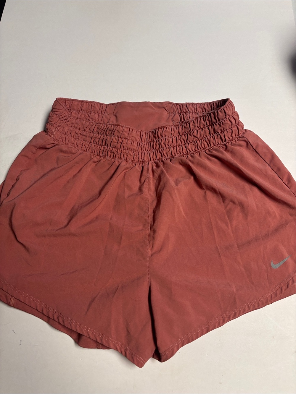 Nike Women's 3-2-1 Smocked Waist Athletic Shorts